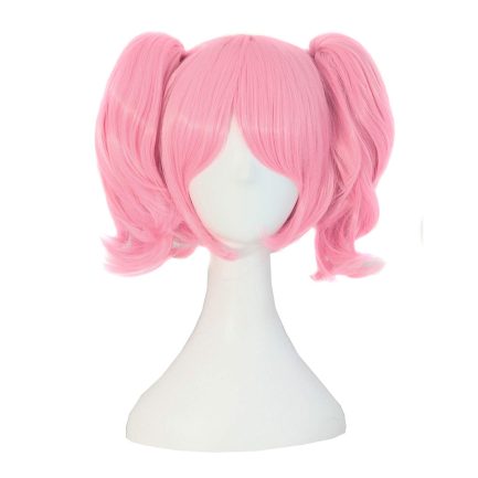 35 cm  Sweet and Lovely Straight Anime  Wig (Pink)