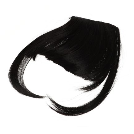 Fake Bangs Air Hair Bangs Head Hair Replacement Dress up Fake Wig Bangs with Temples False Bangs Fake Hair Bangs Cosplay Fake Air Bangs Wig Bangs Clip on Bangs Clip on Fringe Bangs